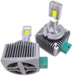 LEDtech D8S LED izzó CANBUS 6000K Jégfehér - Hideg fehér 5084 CSP LED autóba - D-series 7200 lm - 2db-os készlet ✔️ (D8S-LED-D-series)
