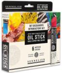 Sennelier Oil Stick olajfesték rúd készlet - 6x38 ml, introductory set