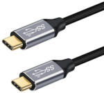 WPOWER USB Type-C kábel - USB 3.1 Gen 2, 100W PD, 10 Gbps, 1.5 m (SUNS0363-B)