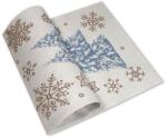 Pack Service karácsonyi textilhatású szalvéta 40x40 cm Alpesi repülés, 50 lap/csomag