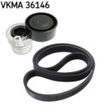 SKF Set curea transmisie cu caneluri SKF VKMA 36146 (VKMA 36146) - automobilus