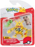 Pokémon - set 3 figurine de actiune, caterpie, rockruff, electabuzz w21 (BPKW3892) Figurina