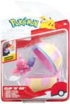 Pokémon - set 2 figurine clip n go, tinkatink with heal ball w18 (BPKW3631) Figurina