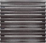 Top Profil Sistem Sipca Metalica Orizontala Pentru Gard Finisaj Structurat Maro Inchis Ral 8019 80 cm (19700)
