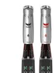 AudioQuest Cablu interconect XLR AudioQuest Firebird, Level 6 noise Dissipation with Graphene, Solid PSS, Dual DBS X 1.5m
