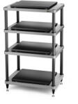 SolidSteel Rack Hi-Fi Solidsteel S5-4 Negru Argintiu, Editie Aniversara 30 Ani