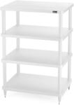 SolidSteel Rack Hi-Fi Solidsteel S3-4 Alb, 4 Polite