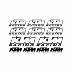 matrica. shop KTM Racing Team "1" szett matrica