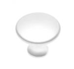 GTV Buton mobila alb mat UDINE 29x25mm (GZ-UDINE-1-10M)