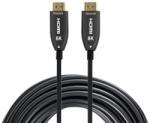 Nexio Cablu HDMI prin fibra optica, AOC, V2.1, tata-tata, 8K@60hz, HDCP 2.2, EDID, 10M, Nexio NX-VN-HD66-10M (NX-VN-HD66-10M)
