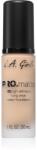 L. A. Girl Cosmetics PRO. Matte HD дълготраен фон дьо тен с матиращ ефект цвят Beige 30ml