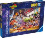 Ravensburger Пъзел Ravensburger от 1000 части - Космически забивки (16923)