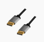 LogiLink DisplayPort kábel DP/M-DP/M 4K/60 Hz 3m alu (CDA0102)