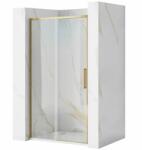 Rea Paravan de dus tip Walk-in Rea Rapid Slide 110x195 cm profil auriu periat (REA-K4708)