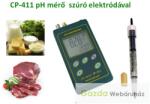 LABORNITE CP-411 pH-mérő IJ-44C elektródával - megbízható mérés sajtban, húsban, lekvárban is