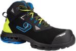 Portwest Ghete Boston, Run@work, negru/verde, marimea: 47, Portwest B1712ABGN47