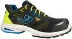 Portwest Pantofi New York S1PS ESD LG FO SR, Run@work, negru/verde, marimea: 44, Portwest B1704DBGN44