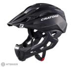 Cratoni C-Maniac sisak, fekete (L/XL (58 - 61 cm))