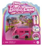 Mattel Barbie: Mini vehicul BarbieLand - Camper de vis Papusa Barbie