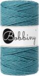 Bobbiny 3PLY Macramé Rope 3 mm 100 m Teal Șnur (<![CDATA[TS-E022]]>)