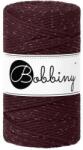 Bobbiny 3PLY Macramé Rope 3 mm 100 m Golden Burgundy Șnur (TS-E095)