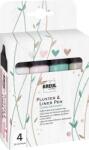 Kreul Puffy Set stilou Chalky Moments 4 Bucăți (49831)
