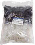 LogiLink Modular Plug RJ45 Cat. 6 UTP, black, 100pcs (MP0024)