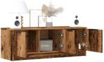 vidaXL TV szekrény Régi fa 102x35x36, 5 cm Gépelt fa (856947)