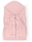 Petite&Mars Megkötős pólya Nurse tömör kókusz betéttel Dusty Pink 75x75 cm