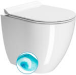 SAPHO Gsi Pura álló kerámia WC vario kifolyással 36x50 Swirlflush technológiával, ExtraGlaze bevonattal 882011 (882011)