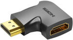 Vention HDMI/M (270fokos) -> HDMI/F (4K, sík, 2db), adapter (AIQB0-2)