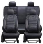 DeluxeBoss Set Huse Scaune Auto pentru Hyundai Elantra - Deluxe Boss, piele ecologica, negru, 11 piese