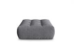 Micadoni Puf Bloom si tapiterie din tesatura structurala, gri (MIC_POUF_86_F1_BLOOM6)