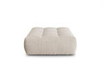 Micadoni Puf Bloom si tapiterie din catifeaa, ecru (MIC_POUF_184_F1_BLOOM1)