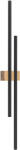 TK Lighting Flash Wood fekete-bézs fali lámpa (TK-6416) LED 1 izzós IP20 (6416)