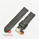  Curea piele neagră vintage QR 20mm - 3830120