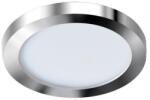 AZzardo Slim Round króm-fehér LED beépíthető lámpa (AZ-2862) LED 1 izzós IP44 (AZ-2862)