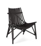 Bizzotto MENENDEZ Fekete Rattan Szék