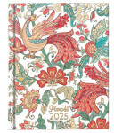 PLANALL Határidőnapló PLANALL Mini A/6 heti keményfedelű aranyozott Black 2026 (21563) - papir-bolt