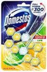Domestos Odorizant wc cu bile 2x55 g Power 5 Lime