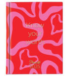 PLANALL Határidőnapló PLANALL Mini A/6 heti keményfedelű aranyozott Good boy 2026 (21565) - papir-bolt