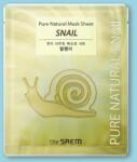 The Saem Szövet arcmaszk Pure Natural Mask Sheet Snail - 20 ml / 1 db