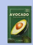 The Saem Natural Avocado Mask Sheet tissue arcmaszk - 21 ml / 1 db