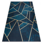 DW Covor dreptunghiular albastru-auriu Mozaic Dimensiuni: 120x170 cm Covor