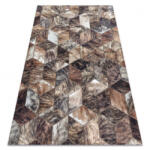 DW Covor dreptunghiular maro Patchwork Dimensiuni: 160x230 cm Covor
