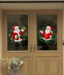 Vanco-Up Karácsonyi öntapadós ablakmatrica, falmatrica, Vanco-Up - Vidám télapók