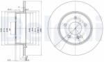 DELPHI Disc frana DELPHI BG3602 (BG3602) - automobilus