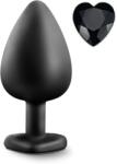 Mokko Toys Dop Anal Brighty Large Silicon Negru/Negru Mokko Toys