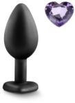 Mokko Toys Dop Anal Brighty Medium Silicon Negru/Mov Deschis Mokko Toys