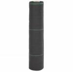 vidaXL Мембрана против плевели, черна, 0, 5x200 м, PP (4005212)